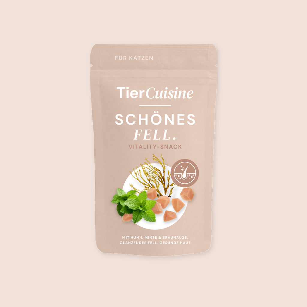 Katzen Vital-Snack Schönes Fell