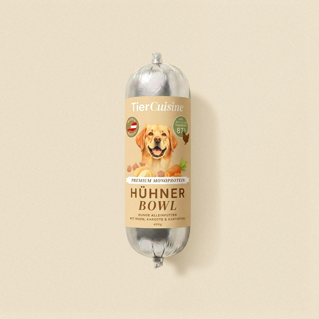 Hühner Bowl – Hunde Alleinfutter