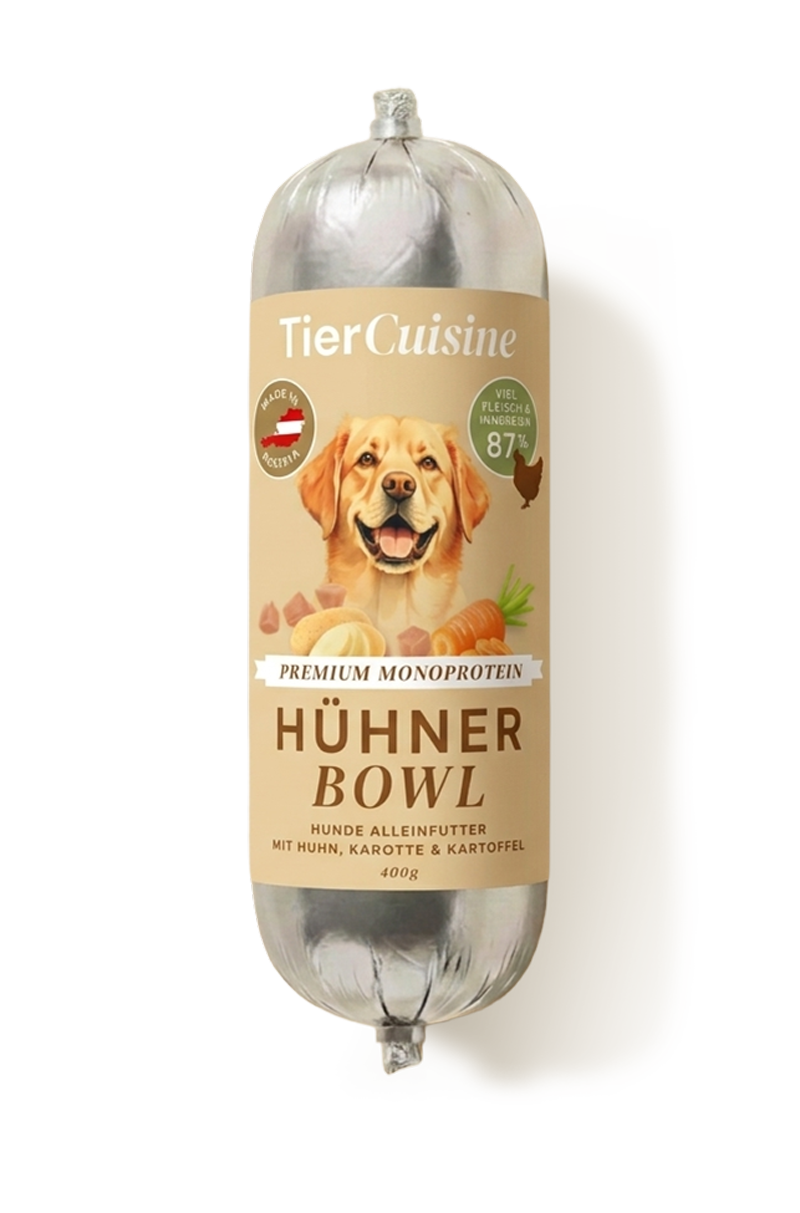 Hühner Bowl – Hunde Alleinfutter